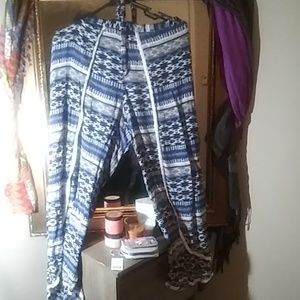 Split beach pants